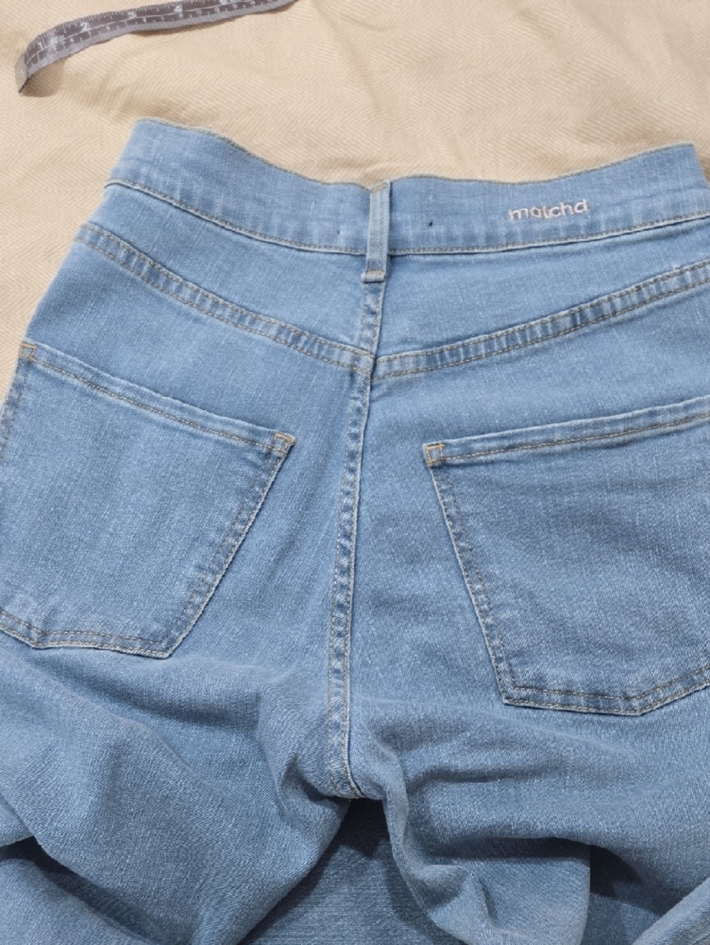 MATCHA JEANS WIDELEG HIGH RISE - LIGHT BLUE - Picture 3 of 4